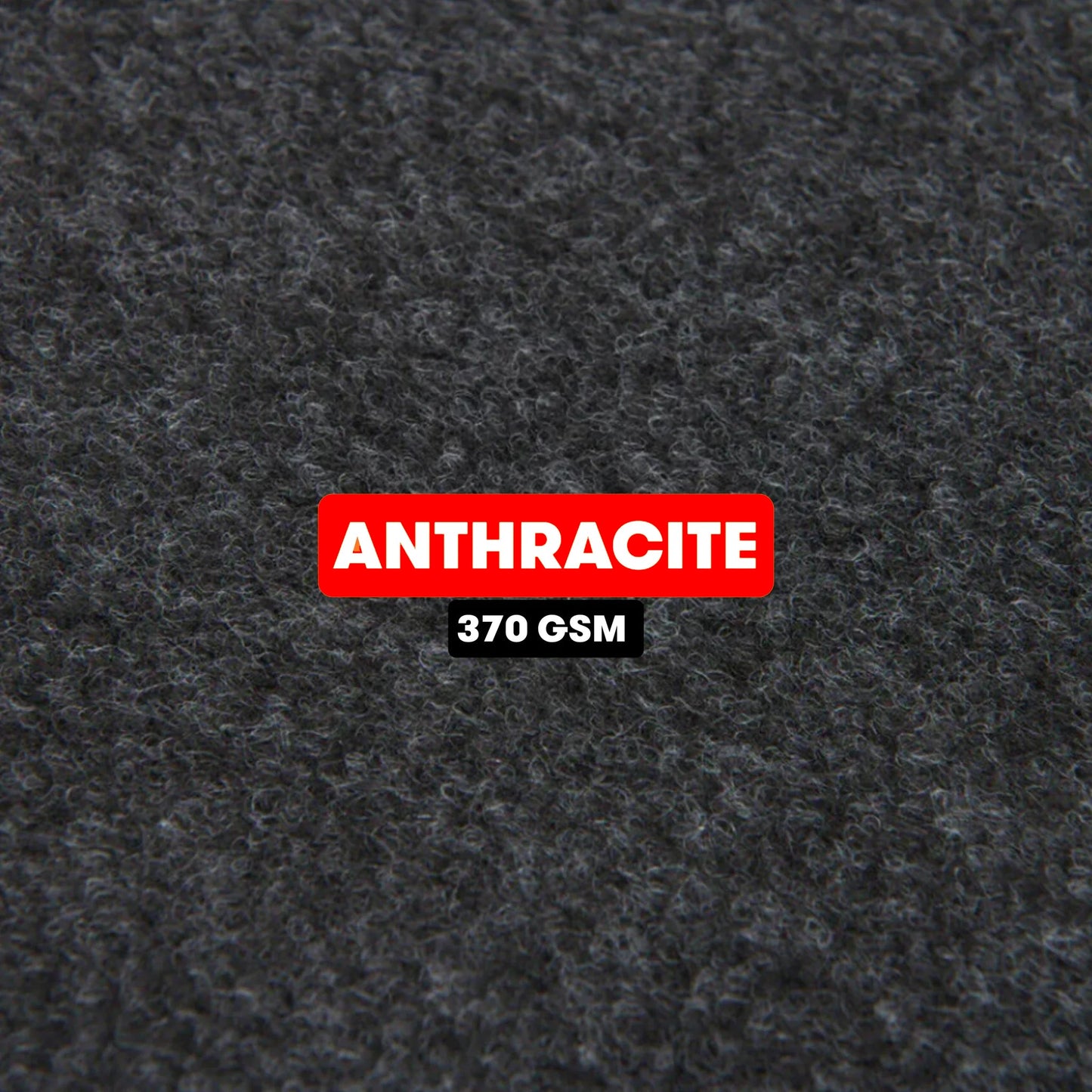 Anthracite Four Way Stretch Camper Van Lining Carpet - 370G/M2 - Wired Campers Limited