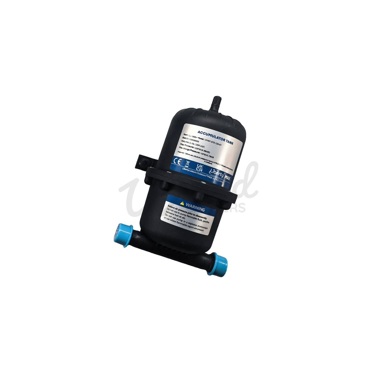 Liberty Max Water Pressure System 0.75L Accumulator Tank - Wired Campers Limited