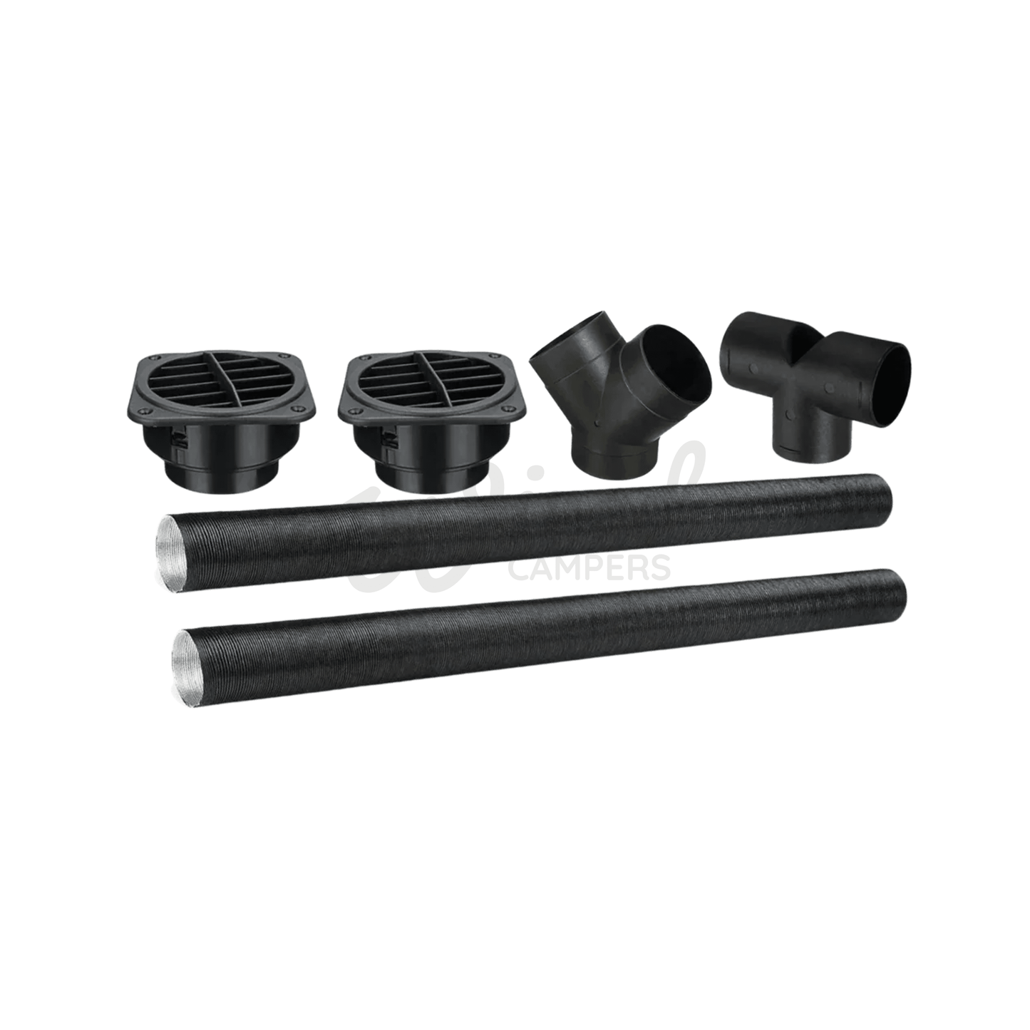 Nordkapp Air Share T&Y 5kW/8kW Diesel Air Heater 75mm Ducting Kit - Wired Campers Limited