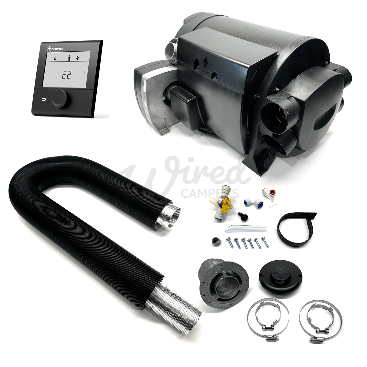 Truma Combi 6E With CP+ Panel - Water Boiler & Warm Air Heater - Wired Campers Limited