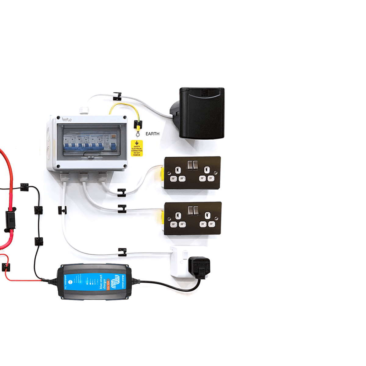 Victron Energy 30A Orion DC - DC & 240V Mains Hook Up Complete Camper Van Kit - Wired Campers Limited