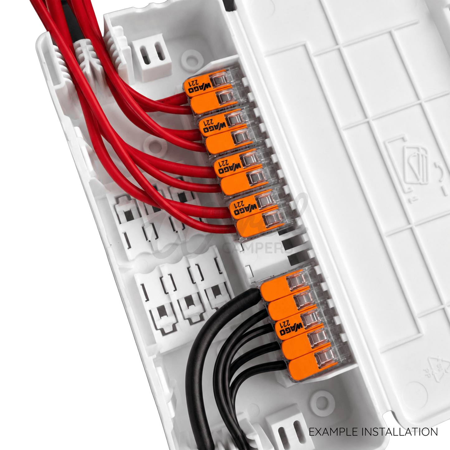 WAGO WAGOBOX PRO Junction Box Wiring Enclosure - 207-3323 - Wired Campers Limited