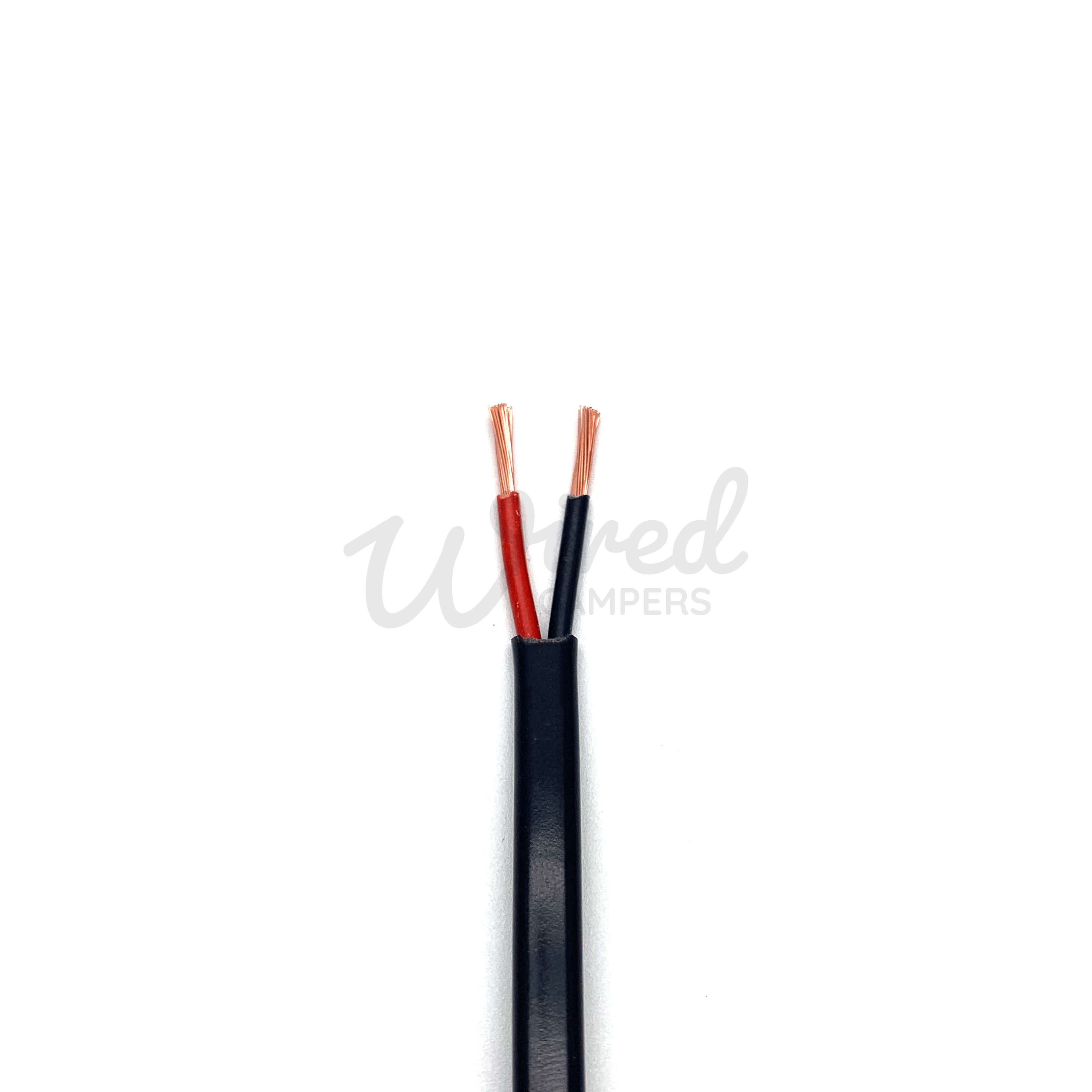 Wired Campers Limited 10M - 1.5mm2 21A Thin Wall Twin Core Flat Automotive Camper Cable