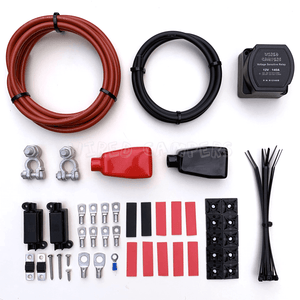 Wired Campers Split Charge Relay 3M/5M/10M Voltage Sensitive Split Charge Relay Camper Van Kit