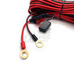Load image into Gallery viewer, Wired Campers Limited 5M Fused Easy Lead - 2A/3A/5A/7.5A/10A - 12V Accessory Power Cable With Ring Terminals
