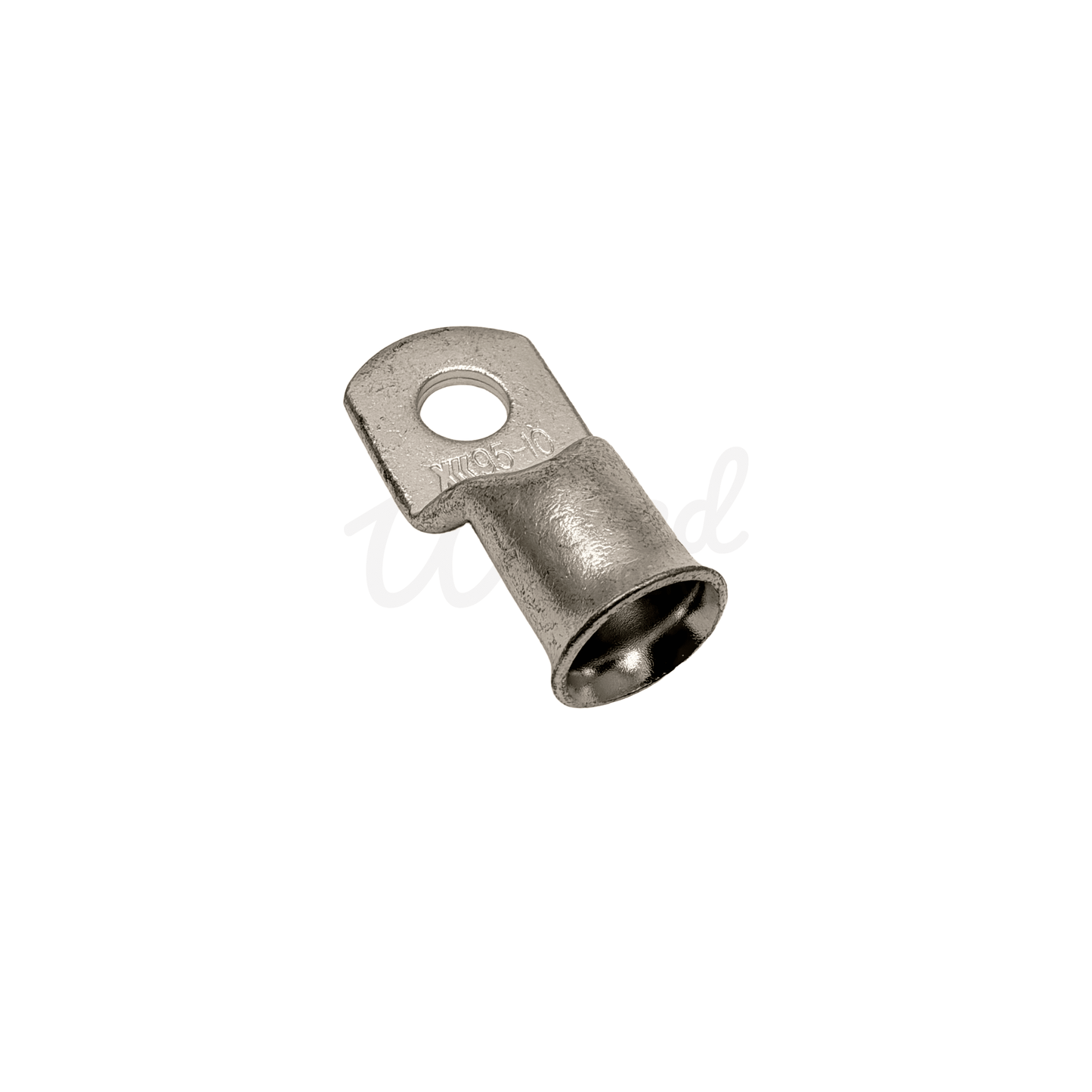10 Pack - Copper Tube Crimp Ring Terminals 95mm² Cable Entry - 8mm/10mm/12mm Hole - Wired Campers Limited