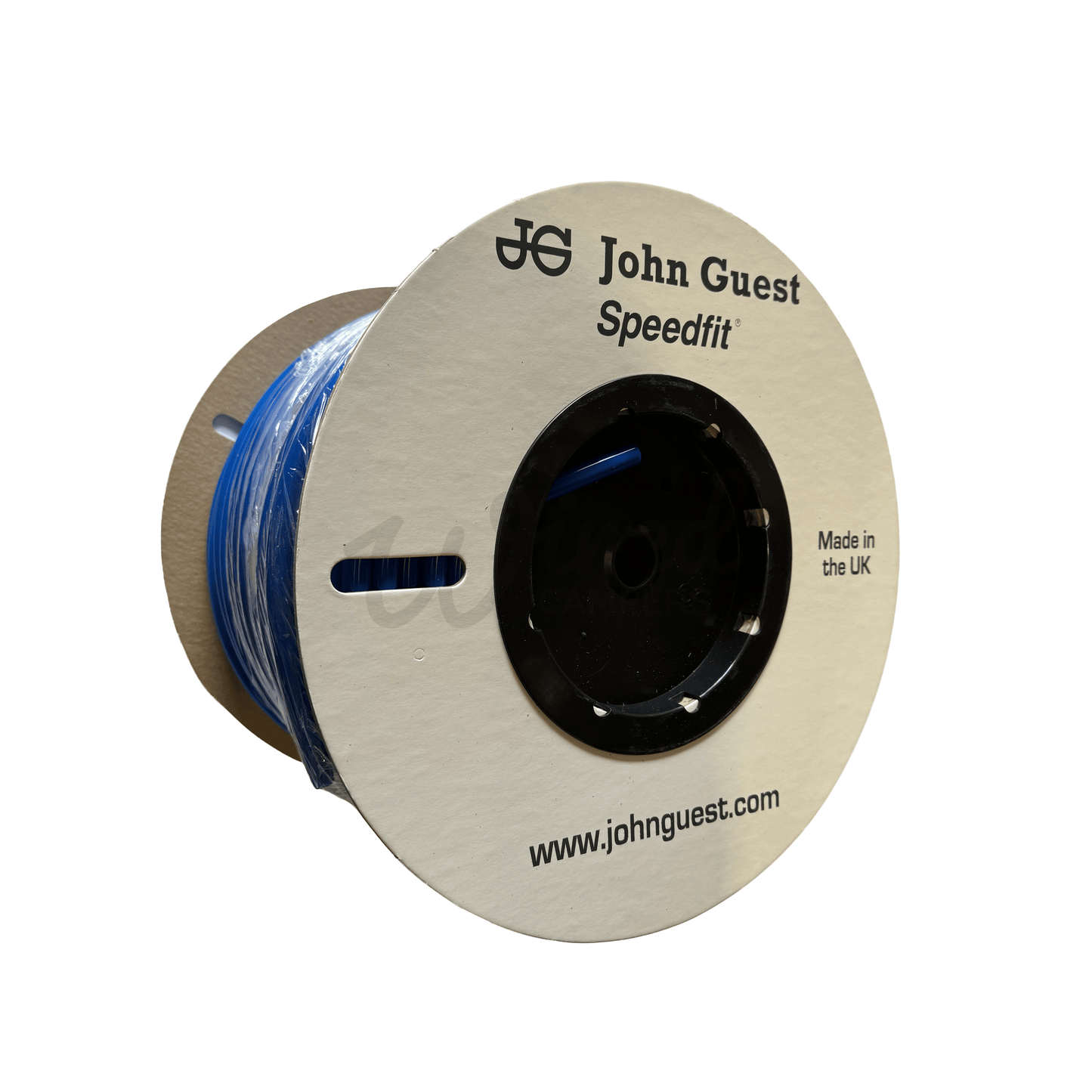 100M Reel John Guest 12mm Speedfit JG Push-Fit - Semi Rigid Cold Water Pipe - Blue - Wired Campers Limited