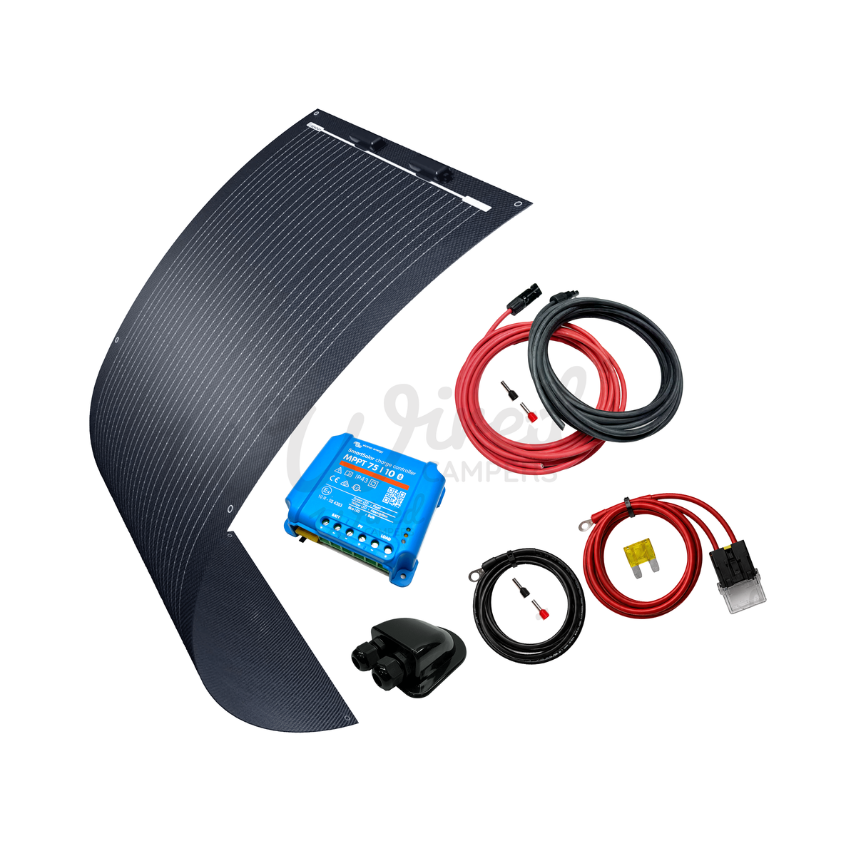 Victron Energy SmartSolar 75/10 MPPT & Renogy 100W Flexible Solar Panel Kit