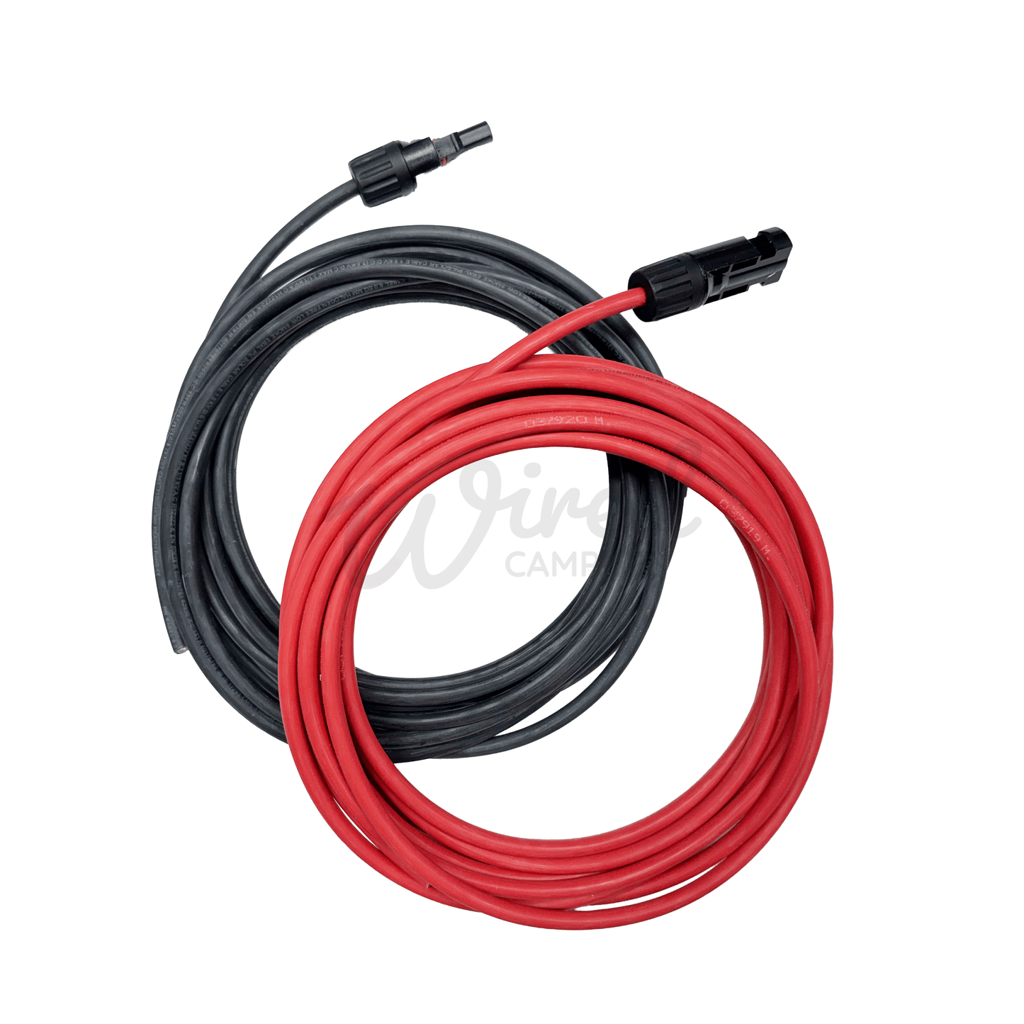 10M 6mm² Solar Panel Extension Cables With MC4 Connectors - Wired Campers Limited