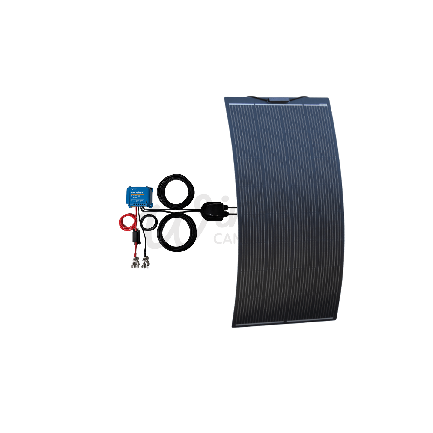 Victron Energy SmartSolar 75/15 MPPT & 200W Semi Flexible Mono Solar Panel Camper Van Kit