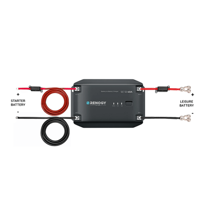 1M/3M/5M Renogy 12V 40A RBC40D1U DC-DC Battery To Battery Charger Kit - Wired Campers Limited
