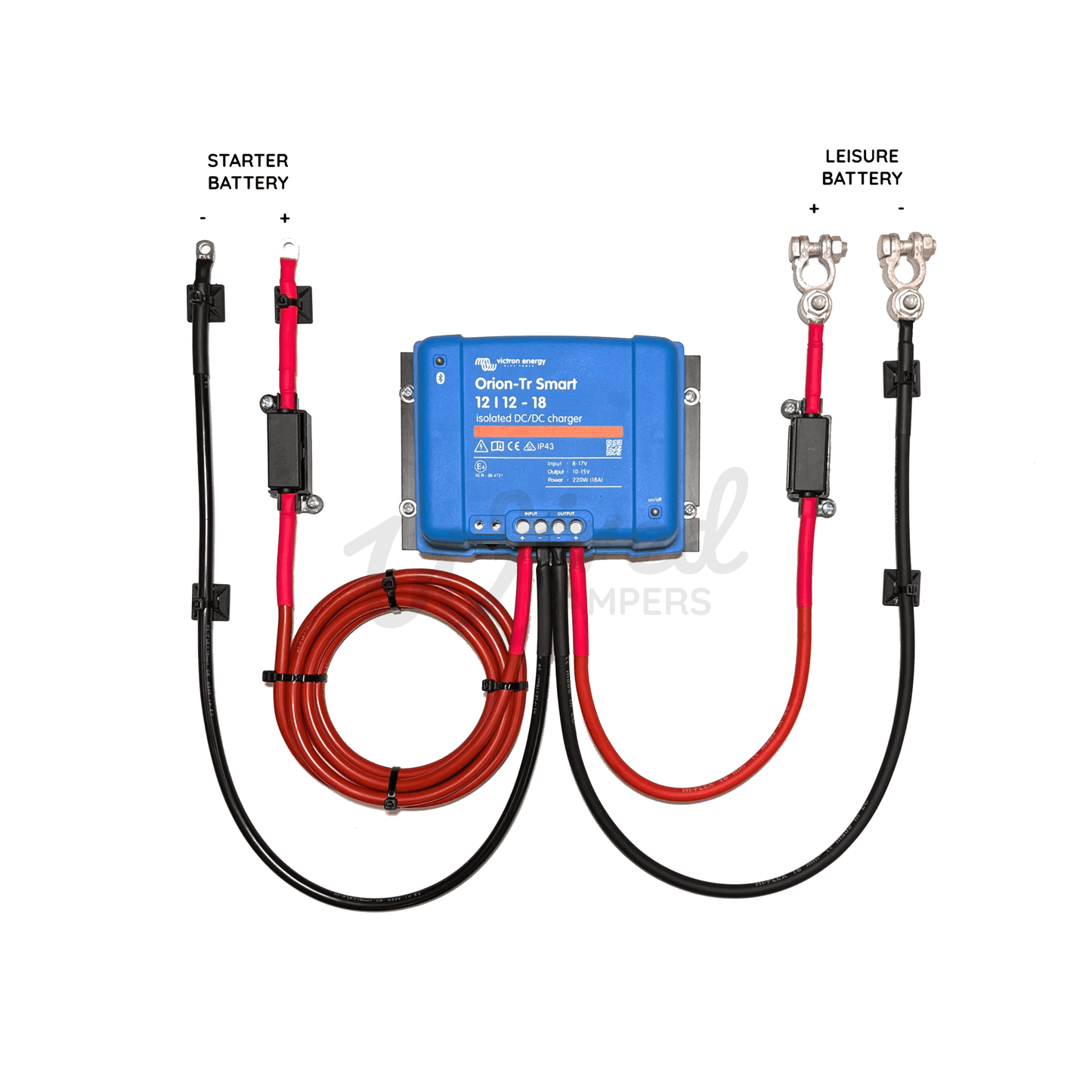 1M/3M/5M/10M Victron Orion - Tr Smart 12/12 18A Isolated DC - DC Charger Kit - Wired Campers Limited