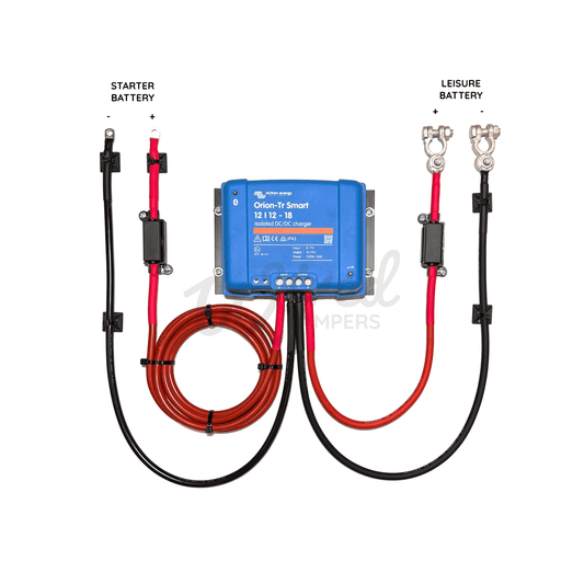 1M/3M/5M/10M Victron Orion - Tr Smart 12/12 18A Isolated DC - DC Charger Kit - Wired Campers Limited