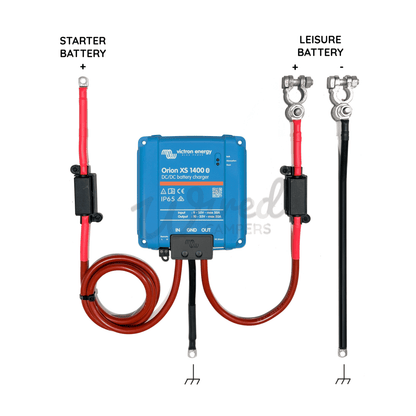 1M/3M/5M/10M Victron Orion XS 1400 50A DC - DC Charger Kit - Wired Campers Limited