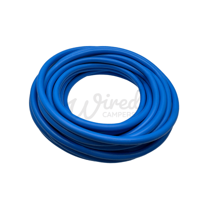 3M/5M/10M - 3 Core Blue Arctic Grade 2.5mm² Flexible Round Mains Hook Up Cable - Wired Campers Limited