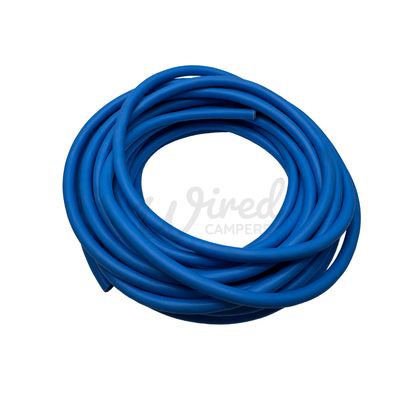 3M/5M/10M - 3 Core Blue Arctic Grade 4.0mm² Flexible Round Mains Hook Up Cable - Wired Campers Limited