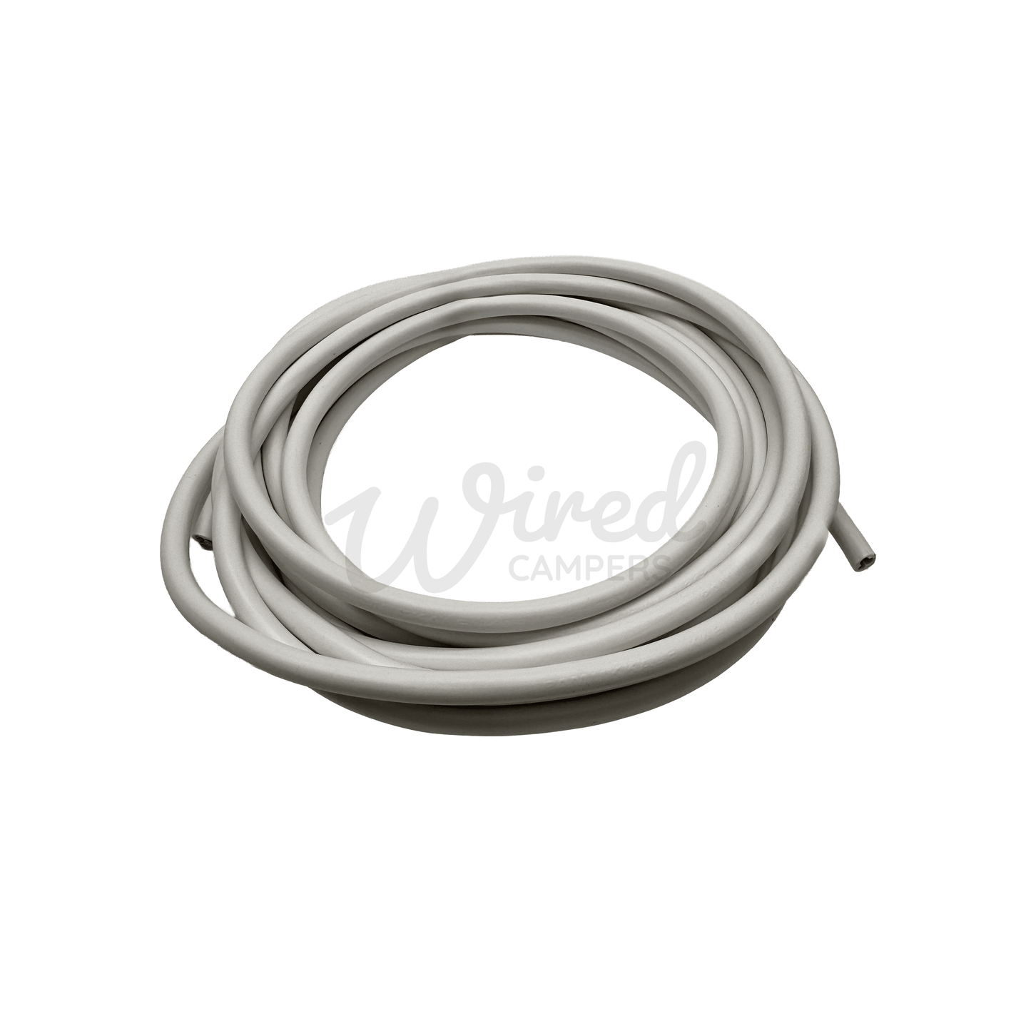 3M/5M/10M - 3 Core White 1.5mm² Flexible Round Mains Cable 3183Y - Wired Campers Limited