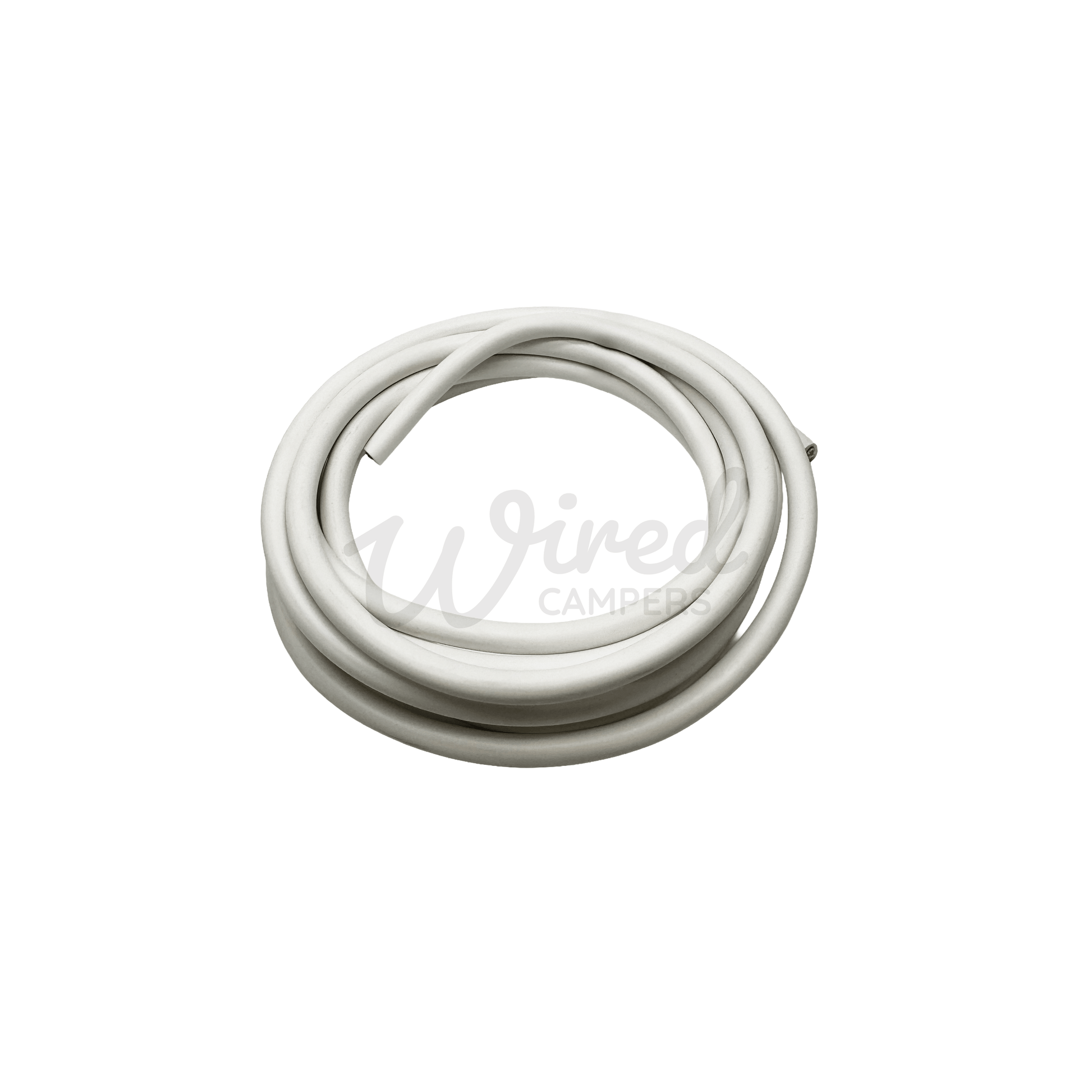 3M/5M/10M - 3 Core White 2.5mm² Flexible Round Mains Cable 3183Y - Wired Campers Limited