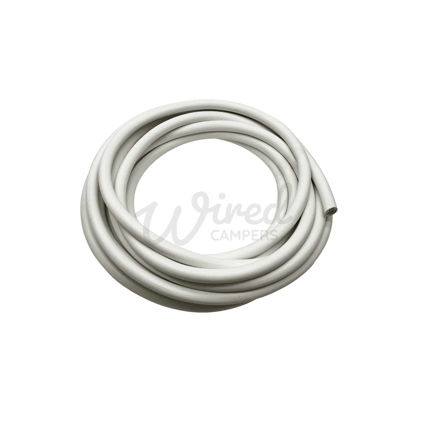 3M/5M/10M - 3 Core White 2.5mm² Flexible Round Mains Cable 3183Y - Wired Campers Limited
