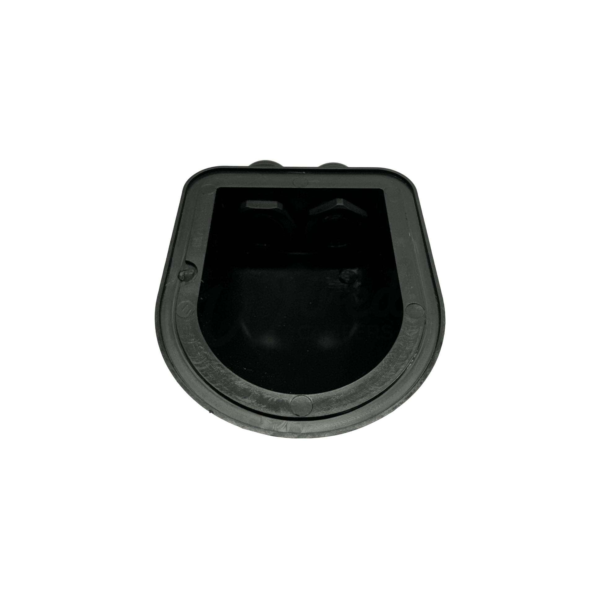 Black ABS Roof Mounted Solar Cable Entry Gland Box - 6mm2-12mm2 - Wired Campers Limited