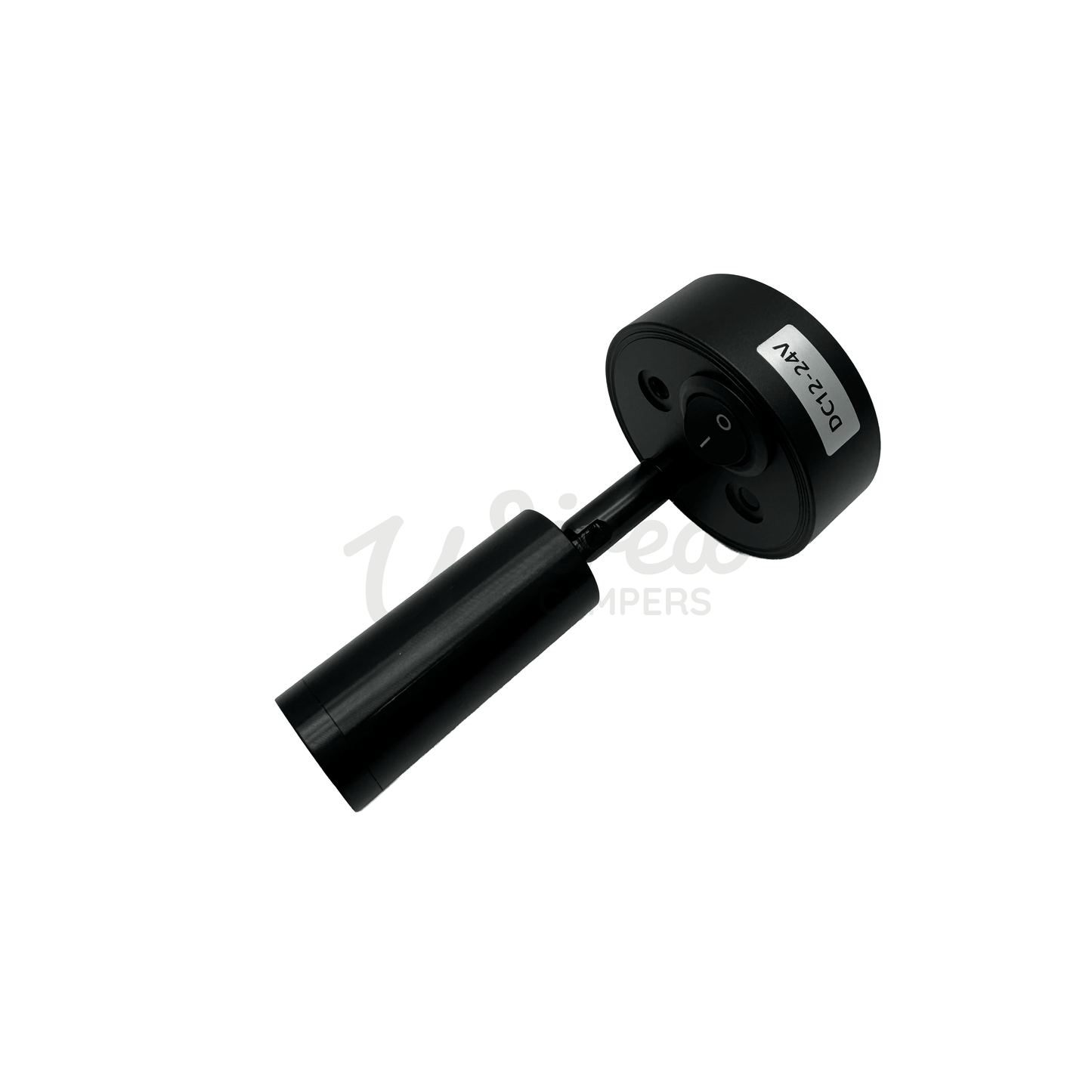 Black LED Camper Van Adjustable Reading Spotlight - Switched - Wired Campers Limited