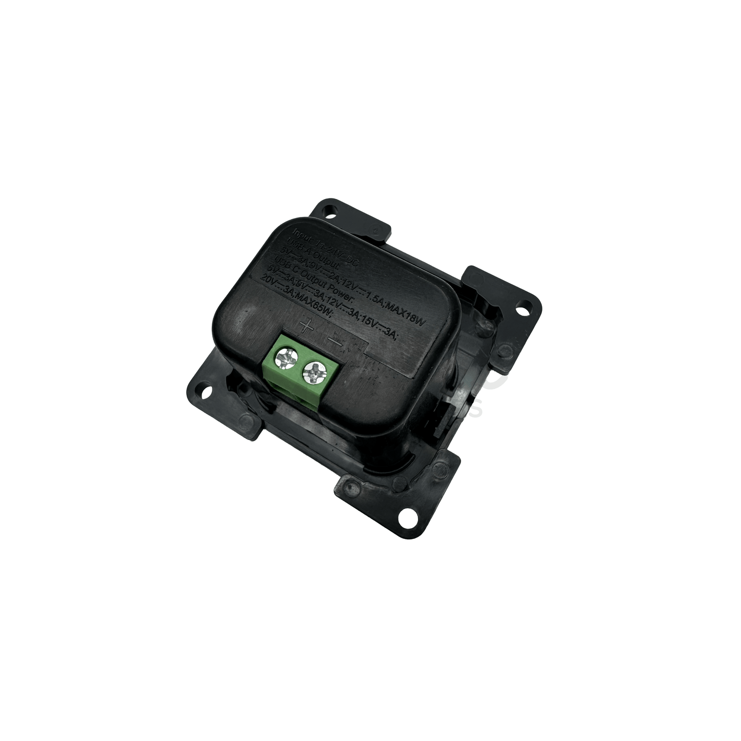 C-Line High Power USB C 65W & USB A 2.4A Phone / Tablet Charging Port - Wired Campers Limited