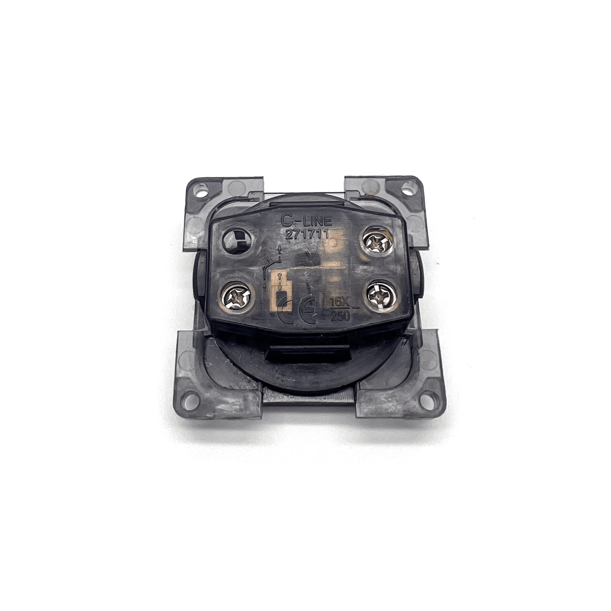 C Line Single Flat Rocker Switch - Wired Campers Limited
