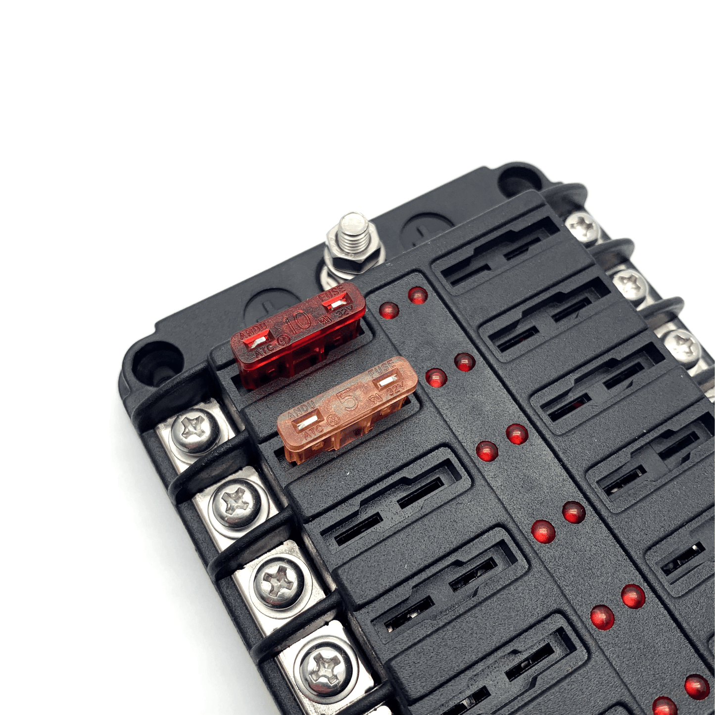 Camper Van / Motorhome 12V 12 Way Blade Fuse Box & Isolator Wiring Kit - Wired Campers Limited