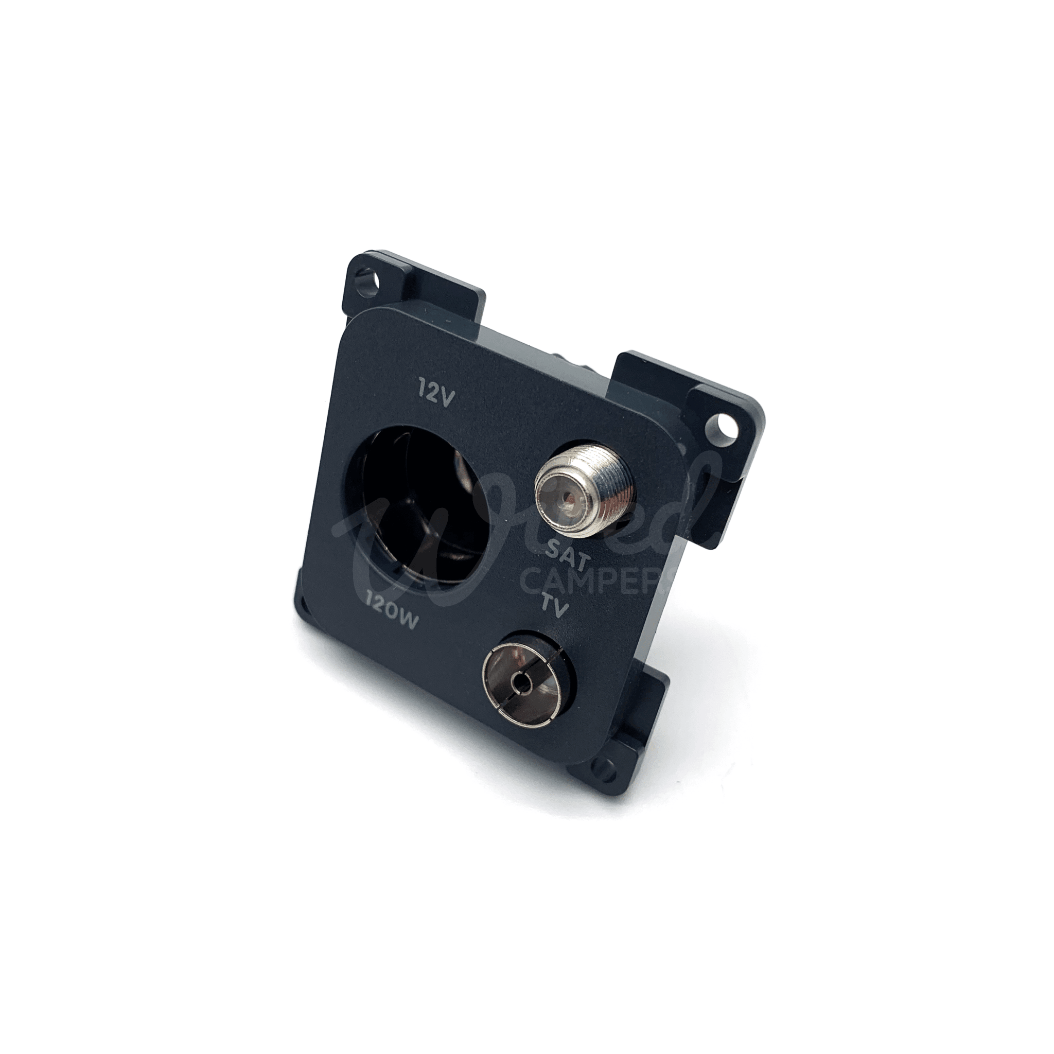 Control Power Port Module CBE 12V 120W 10A Power Port With TV & Satellite Connections