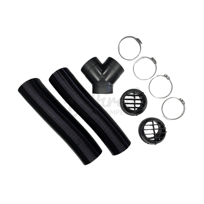 Diesel Air Heater 75mm Camper Van Ducting Kit - Y Junction 5kW/8kW - Wired Campers Limited