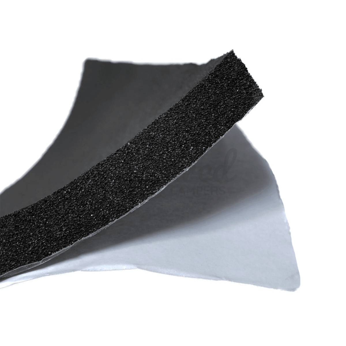 12 Large Sheets 6mm Closed Cell Foam Car Sound Deadening Insulation - Black