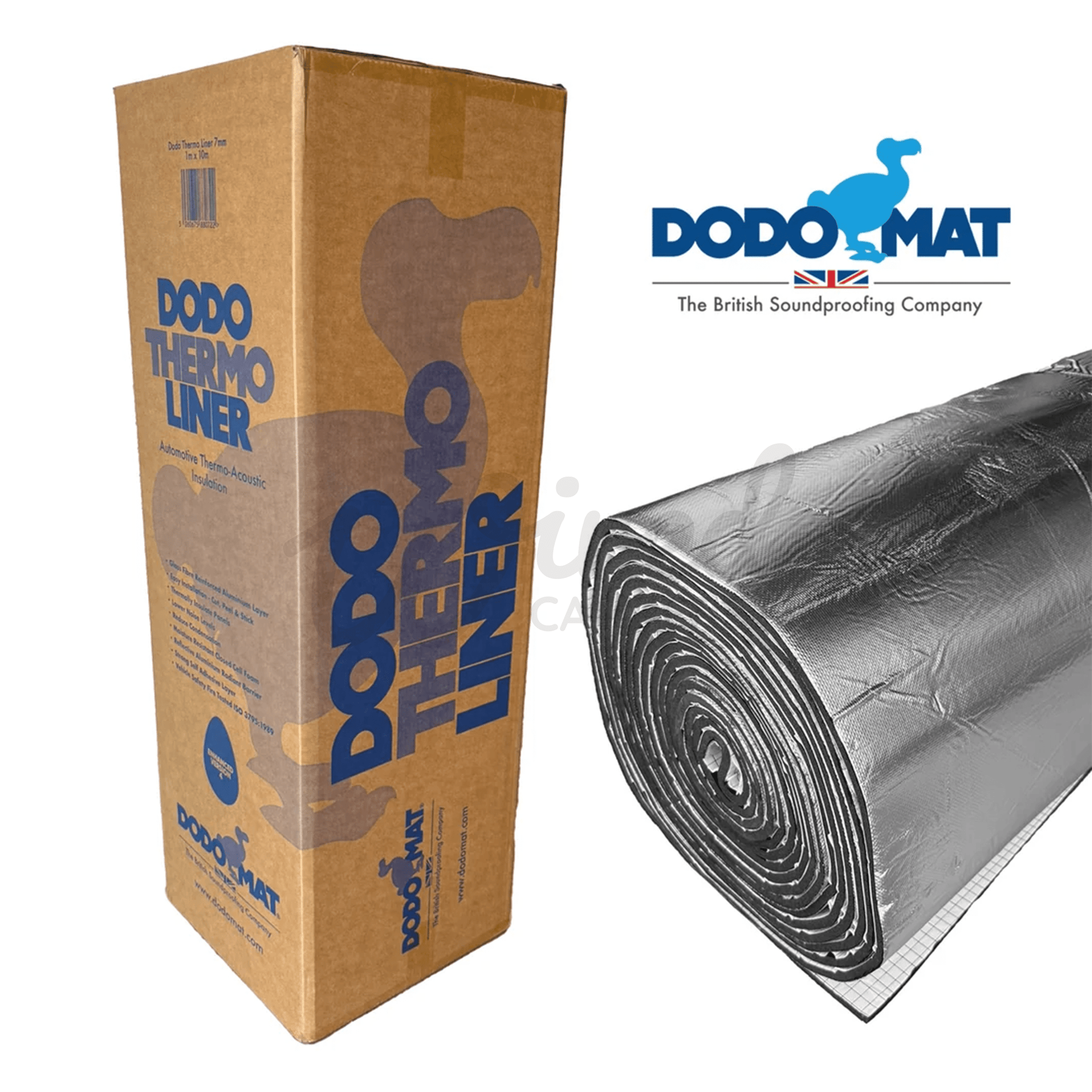 Dodo 7mm Thermo Liner Heat & Sound Insulation V4 - 10M Roll - Wired Campers Limited