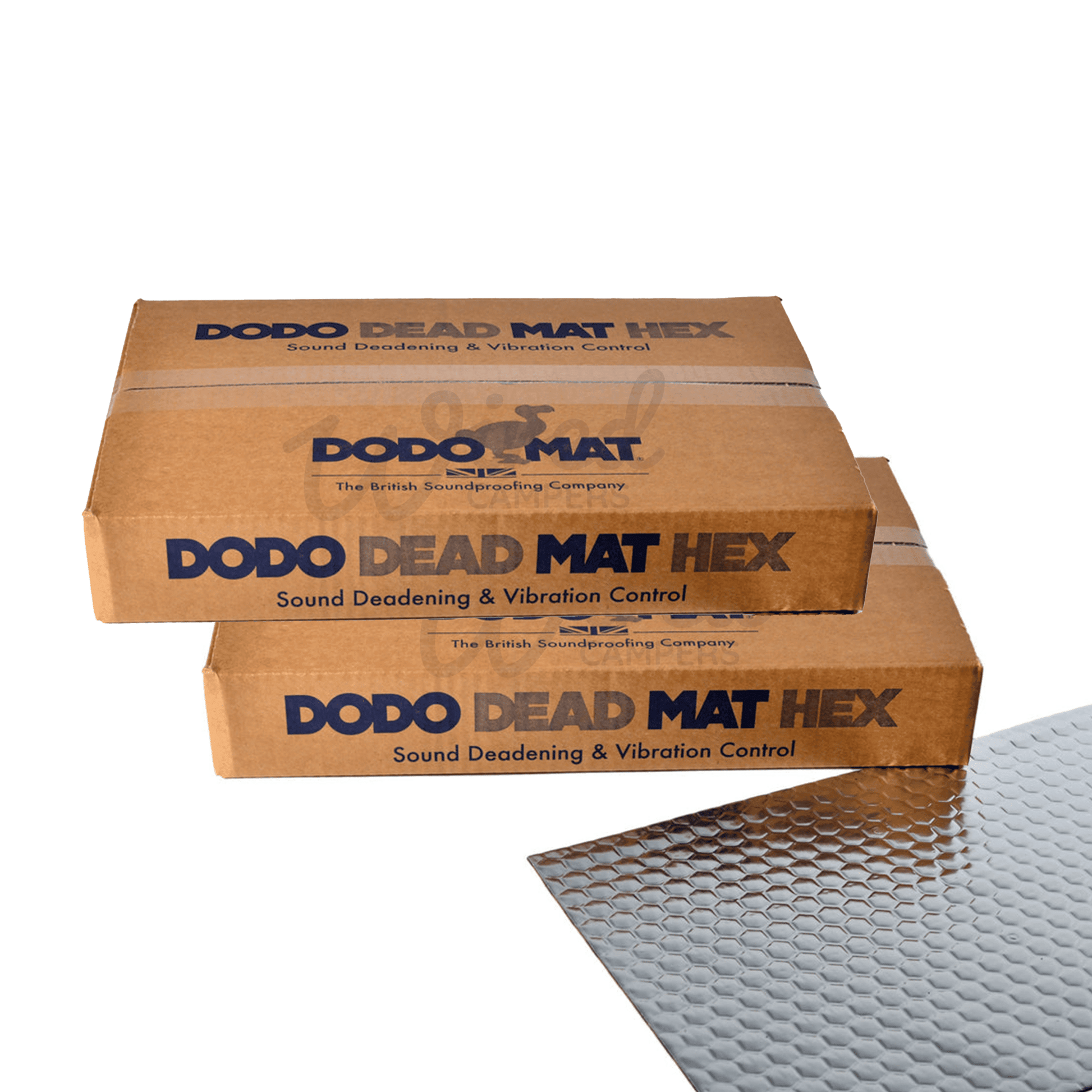 Dodo Mat DEADN Hex 1.8mm Butyl Sound Deadening - 100 Sheets - Wired Campers Limited