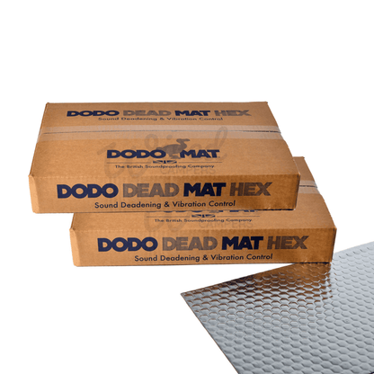 Dodo Mat DEADN Hex 1.8mm Butyl Sound Deadening - 100 Sheets - Wired Campers Limited