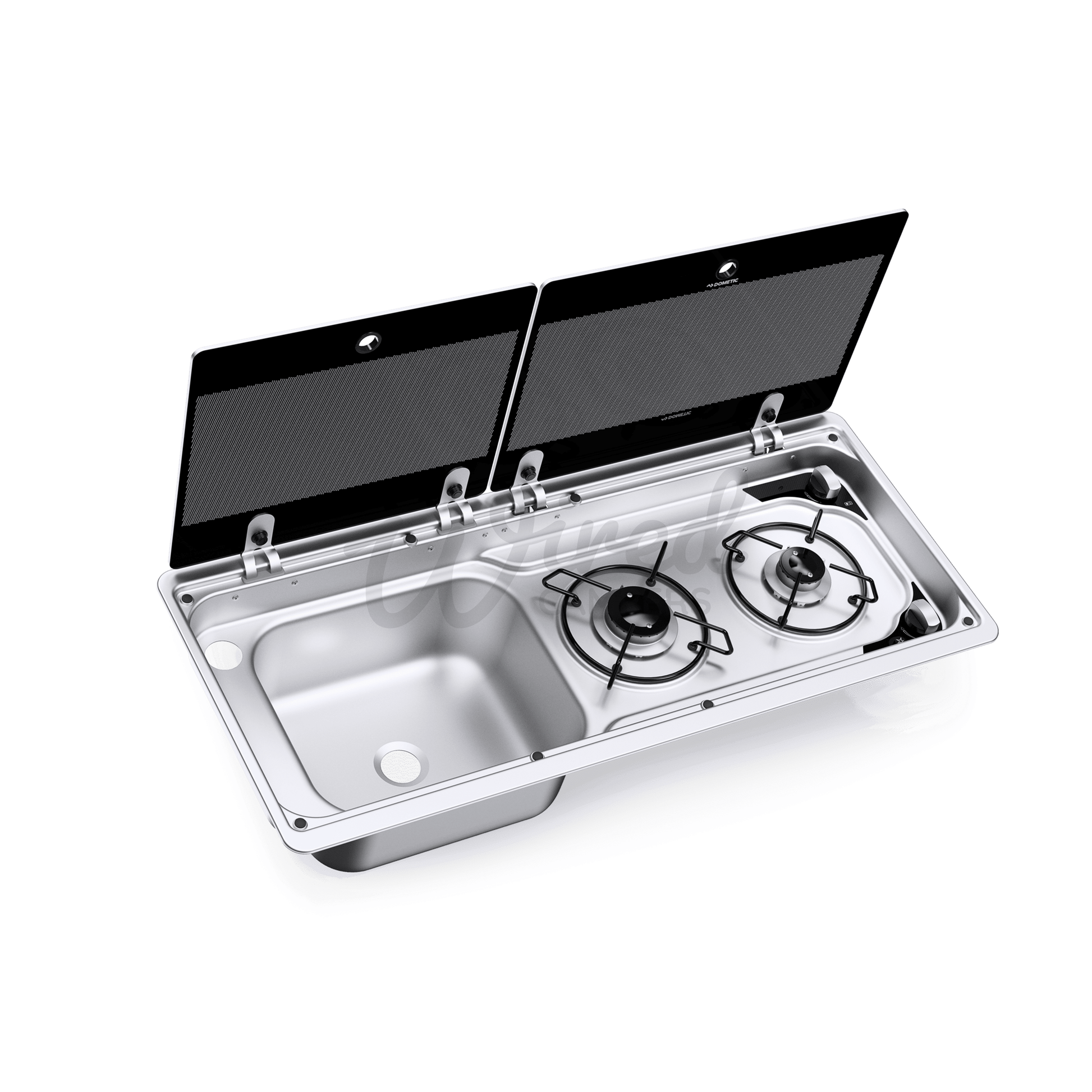 Dometic SMEV Slimline 9722 Gas Hob & Left Hand Camper Van Sink - MO9722L - Wired Campers Limited