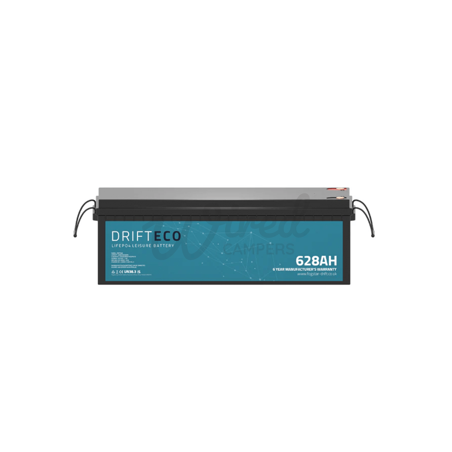 Fogstar Drift ECO 12V 628AH Lithium LiFePO4 Leisure Battery - Wired Campers Limited