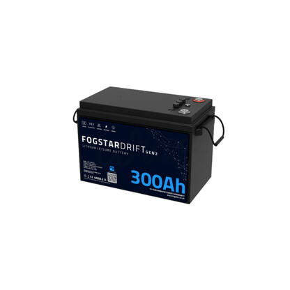 Fogstar Drift Gen2 12V 300Ah Heated Lithium LiFePO4 Leisure Battery With Bluetooth - Wired Campers Limited