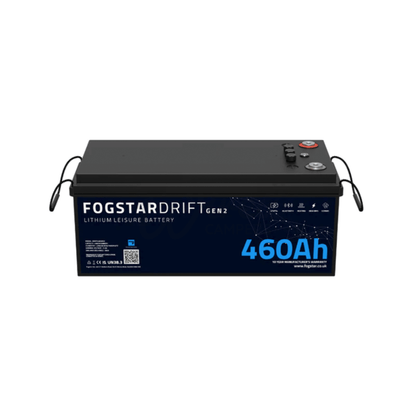 Fogstar Drift Gen2 12V 460AH Heated Lithium LiFePO4 Leisure Battery - Wired Campers Limited
