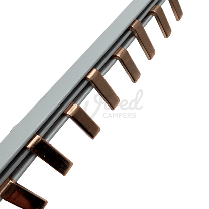 LEWDEN 2PB−1P 100A Rated Double Pole Mains Consumer Unit RCD/MCB Bus Bar - Wired Campers Limited