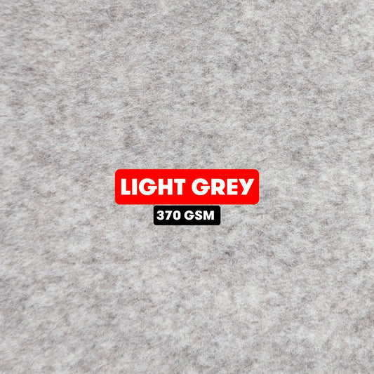 Light Grey Four Way Stretch Camper Van Lining Carpet - 370G/M2 - Wired Campers Limited