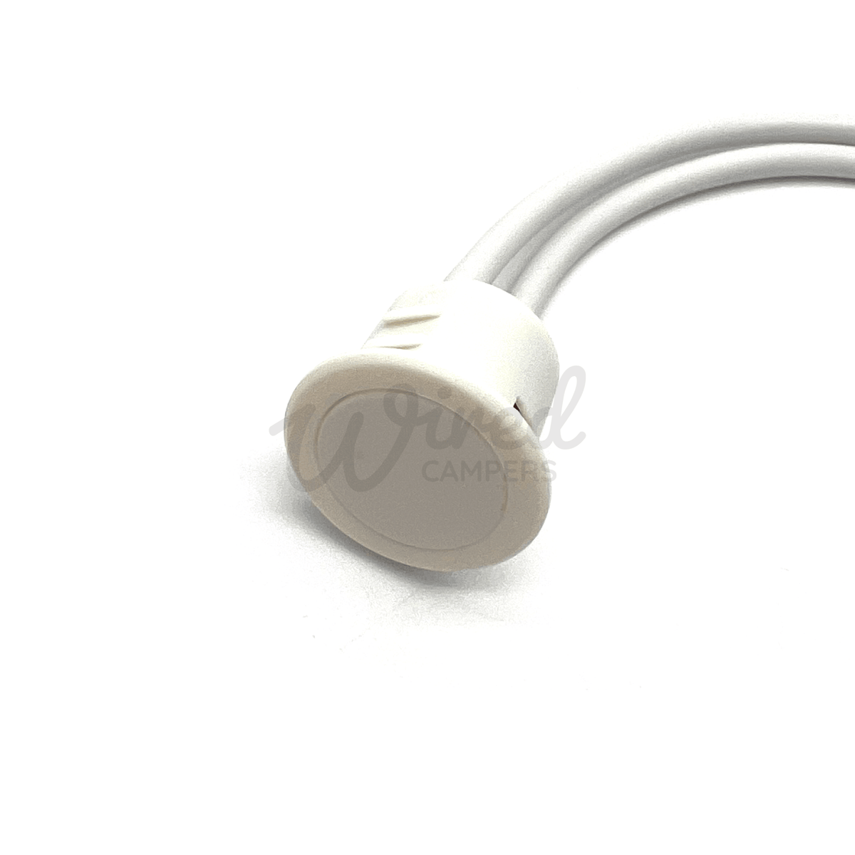 Linkable 12V 4A LED Round White Touch Dimmer & On/Off Switch - Wired Campers Limited