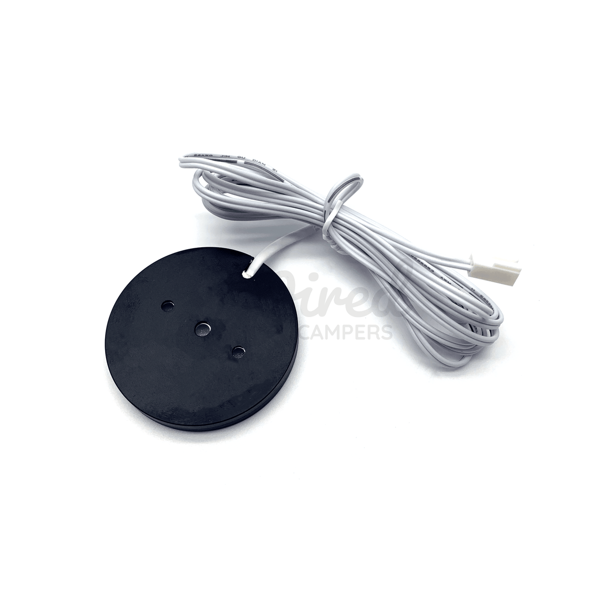 Linkable Black 12V DC Warm White LED SMD Ceiling Lights - Surface Mount - Wired Campers Limited