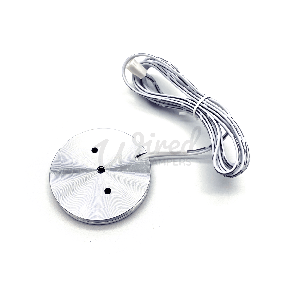 Linkable Silver 12V DC Warm White LED SMD Ceiling Lights - Surface Mount - Wired Campers Limited