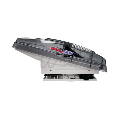 MaxxAir MaxxFan Deluxe Compact Automatic Roof Fan Vent - Tint Lid - 7500KI28T - Wired Campers Limited
