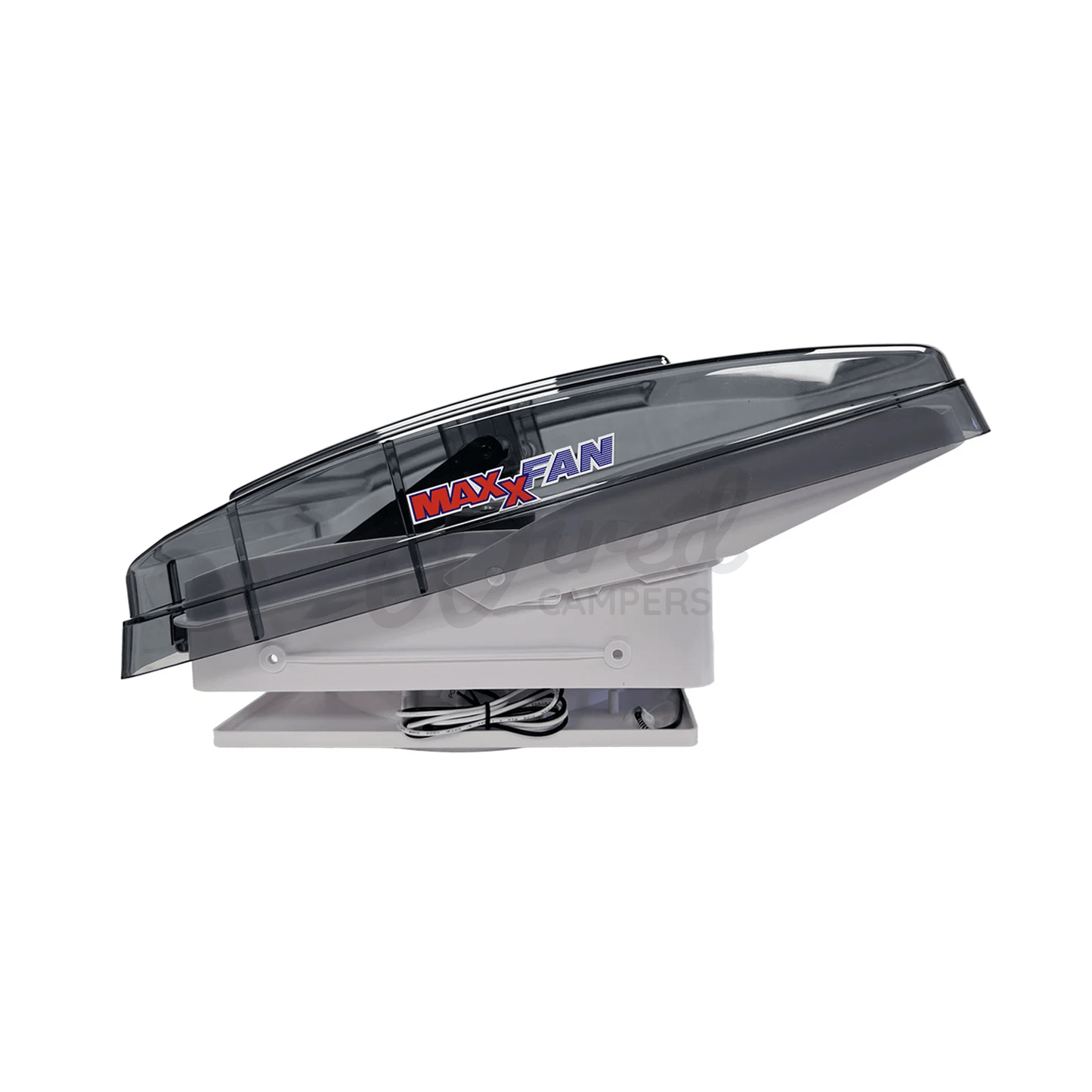 MaxxAir MaxxFan Deluxe Compact Automatic Roof Fan Vent - Tint Lid - 7500KI28T - Wired Campers Limited