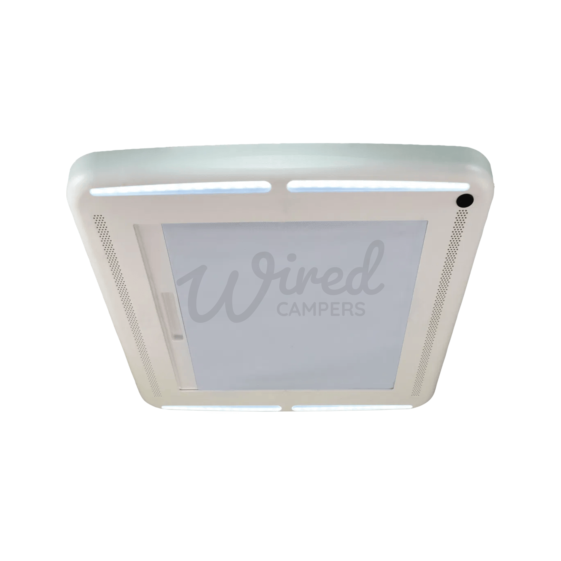 Maxxair MAXXFAN Deluxe - MaxxShade Plus Blind With LED Lighting - Wired Campers Limited