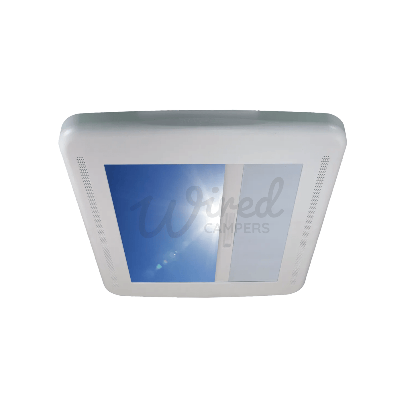 MaxxAir MAXXFAN Deluxe Remote Controlled Automatic Roof Fan Vent - Tinted Lid - Wired Campers Limited