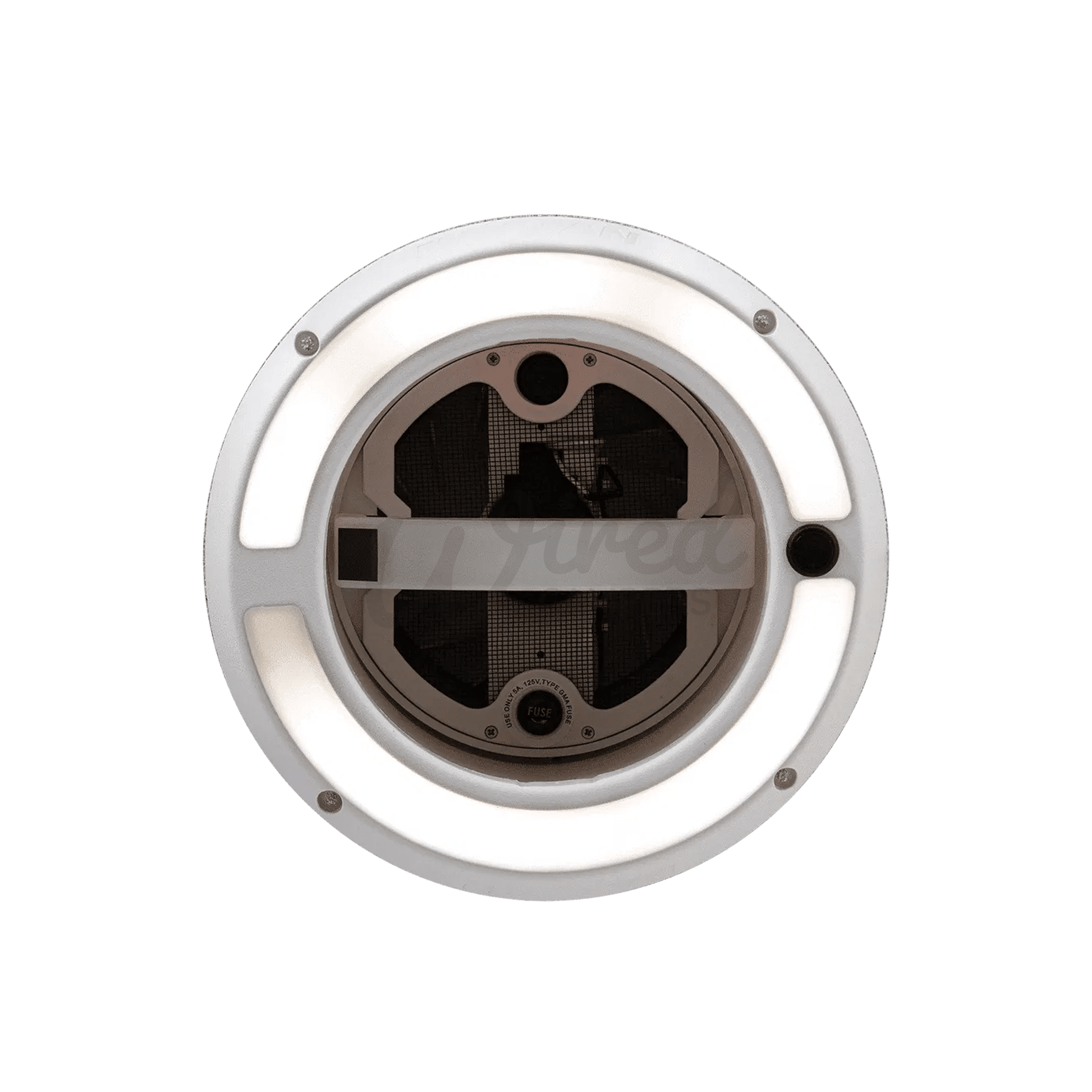 Maxxair MAXXFAN Dome Plus Roof Fan Vent With LED Lighting - White Lid - Wired Campers Limited