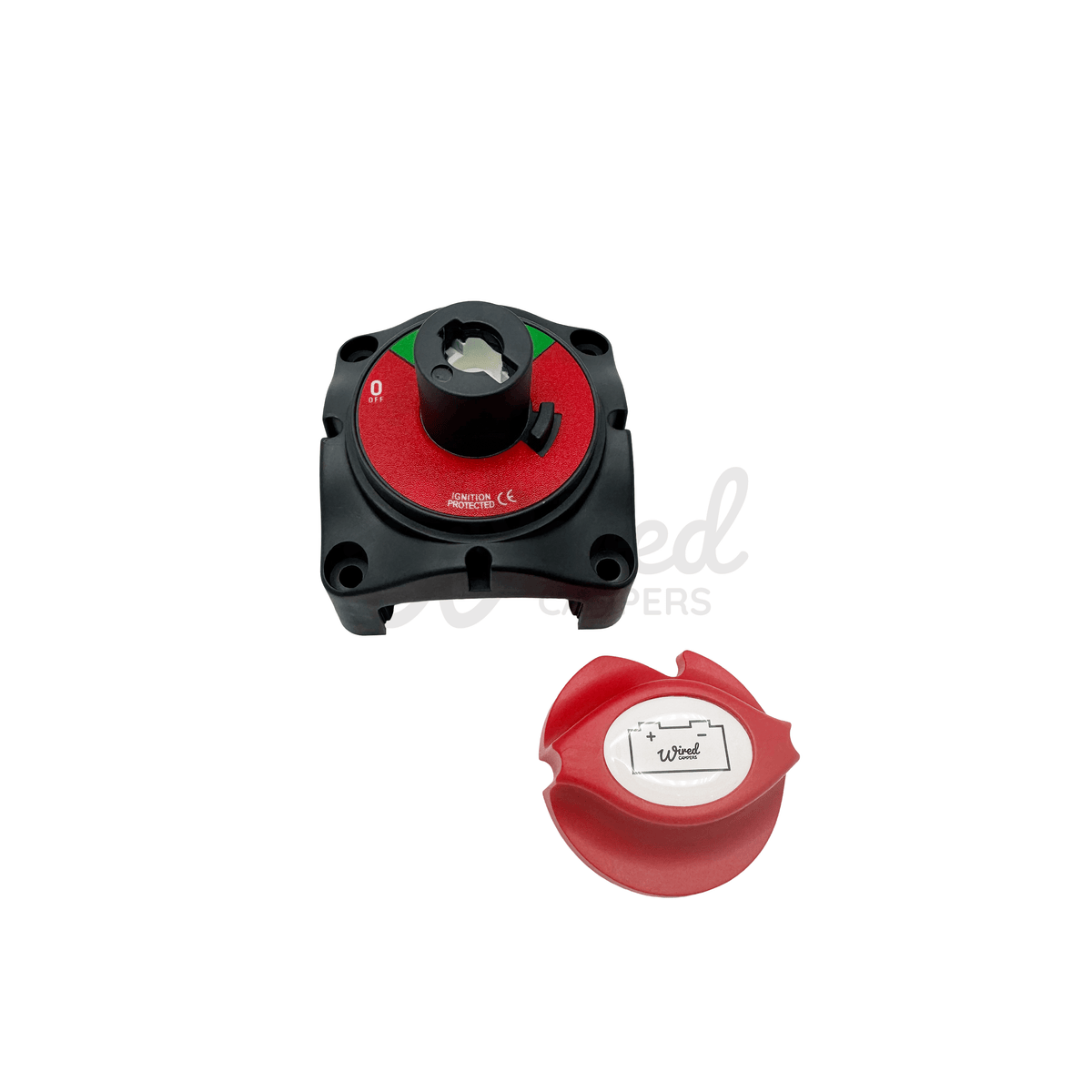 Medium Duty 12V 275A/1000A DC Battery Power Isolator Kill Switch - Wired Campers Limited