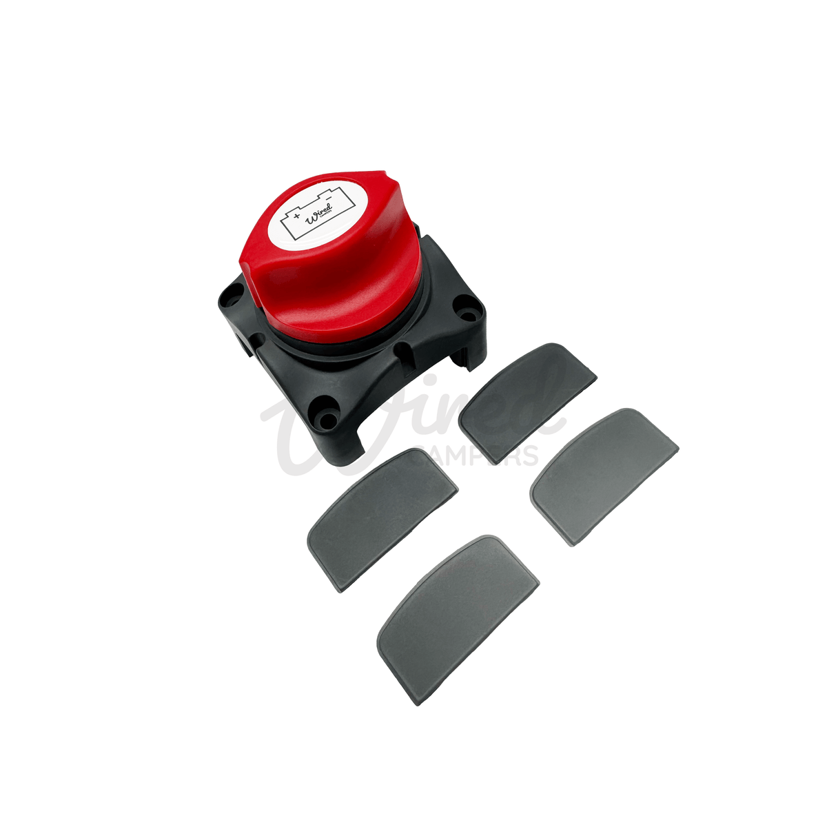 Medium Duty 12V 275A/1000A DC Battery Power Isolator Kill Switch - Wired Campers Limited